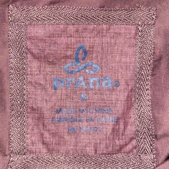 PrAna Chantal Burgundy Purple Light Puffer Jacket Women’s M Outdoor Camping - Picture 9 of 16